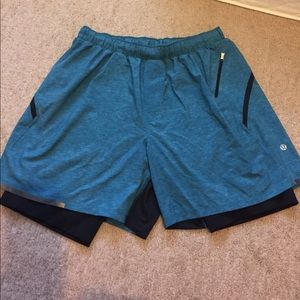 Lululemon running shorts